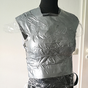 Schnittmuster aus klebeband